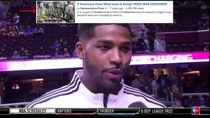 ‪Tristan Thompson‬ Kissing ‪Allie‬ ‪Clifton ‬Bombshell Revelation