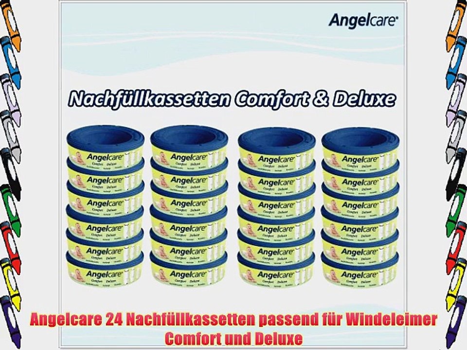 Angelcare 24 Nachf?llkassetten passend f?r Windeleimer Comfort und Deluxe
