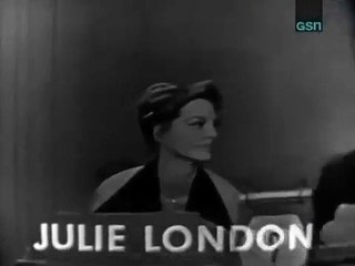 What's My Line? 1957 - Bennett Cerf & Julie London