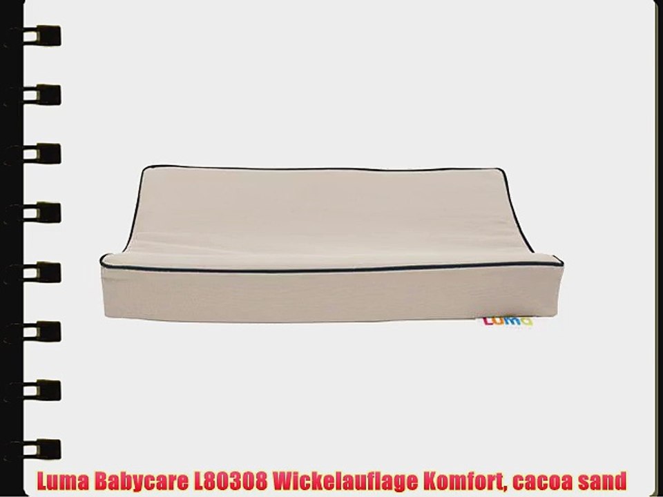Luma Babycare L80308 Wickelauflage Komfort cacoa sand