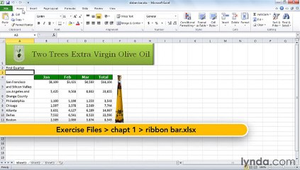 MS Excell Finding the commands you need