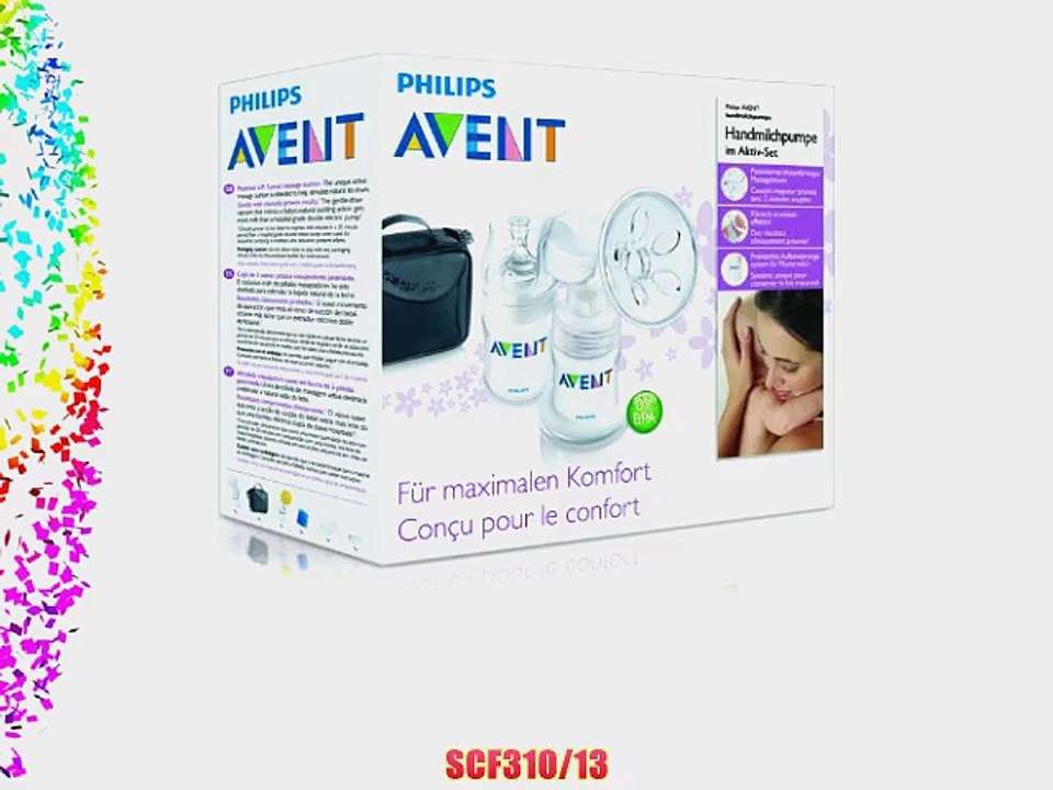 Philips Avent SCF310/13 ISIS Handmilchpumpe Aktiv-Set