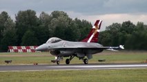 Royal Danish Air Force F-16AM solo display @ RIAT 17-7-2011