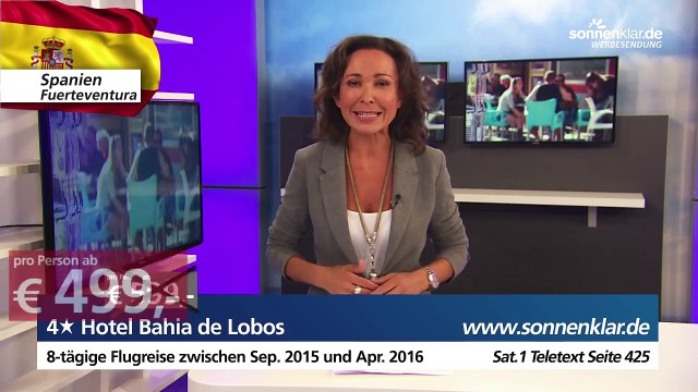 Unsere sonnenklar Reise des Tages: das 4* Bahia de Lobos auf Fuerteventura