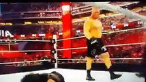 Brock Lesnar vs Seth Rollins --Brock Lesnar demolished Set Rollins HD