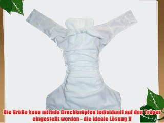 Waschbare ONE-SIZE Adult Baby Windelhose - 3 Gr??en in einer Windel - NEUHEIT