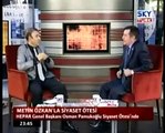 HEPAR, TV PROGRAM, SKY TÜRK, METİN ÖZKAN'LA SİYASET ÖTESİ, OSMAN PAMUKOGLU, 02 EKİM 2010