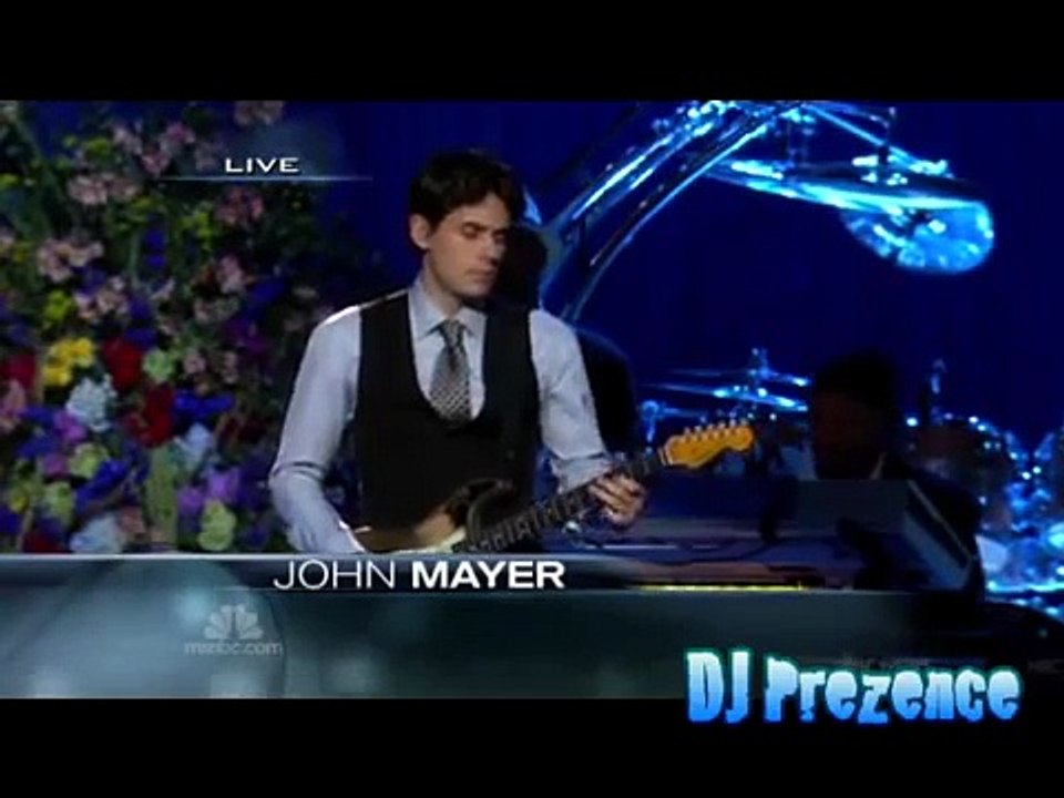 Michael Jackson Memorial [HD] - John Mayer (Human Nature) Tribute