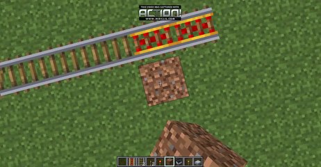 TUTORIAL N°1: RIELES Y VAGON (como hacer tren en minecraft)