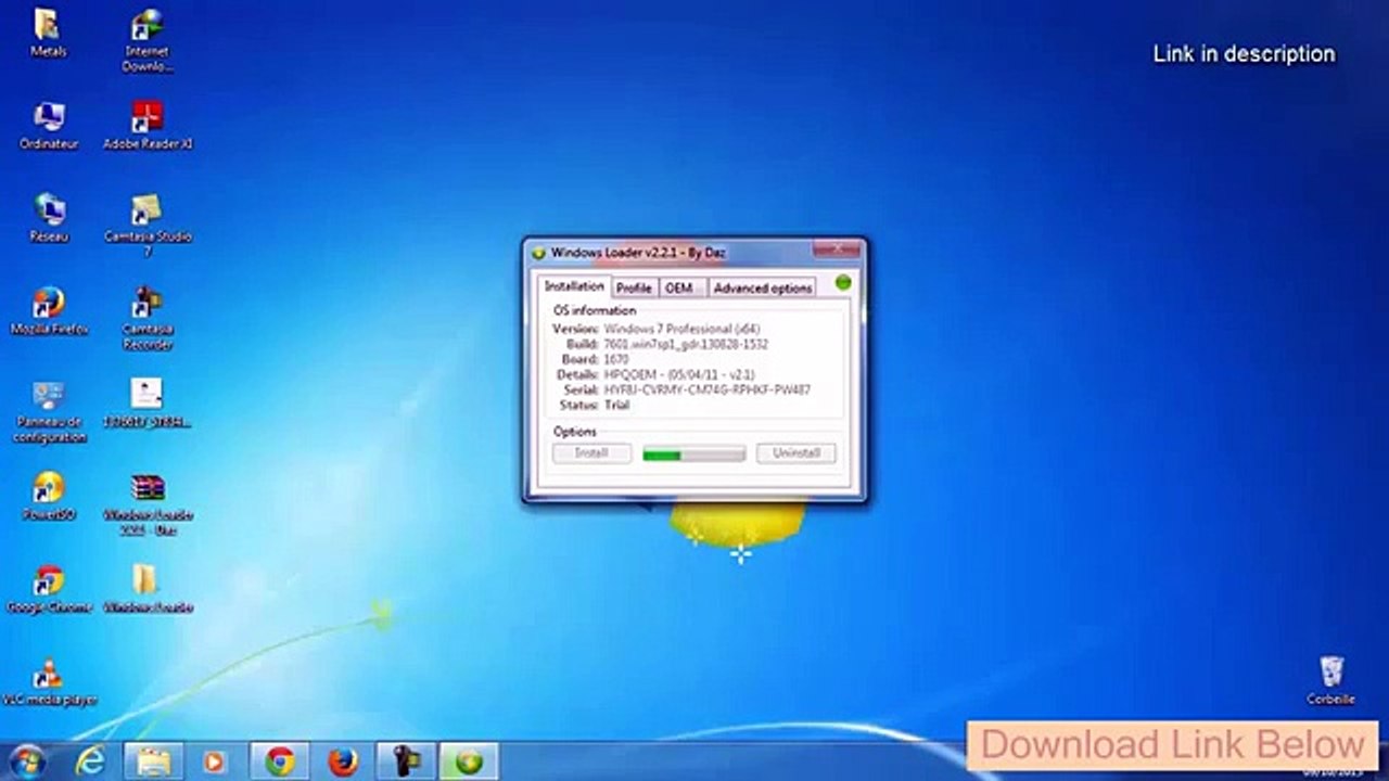 Windows 7 Activator - Windows Loader v2.2.2 by Daz 2015