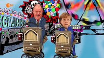 So schön rappen Merkel und Steinbrück