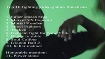 Jamarcus Cartoon Top 10: (Top 10 Fighting Video Game Franchises)