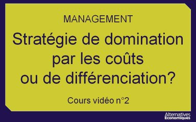 Term Mana chap 7 Stratégie de domination par les coûts ou différenciation? (2)