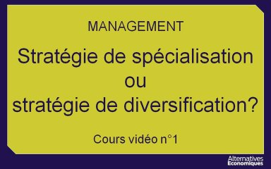 Term Mana chap 7 Stratégie de spécialisation ou stratégie de diversification? (1)