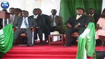 Yoweri Museveni, Raila Odinga in Kisumu