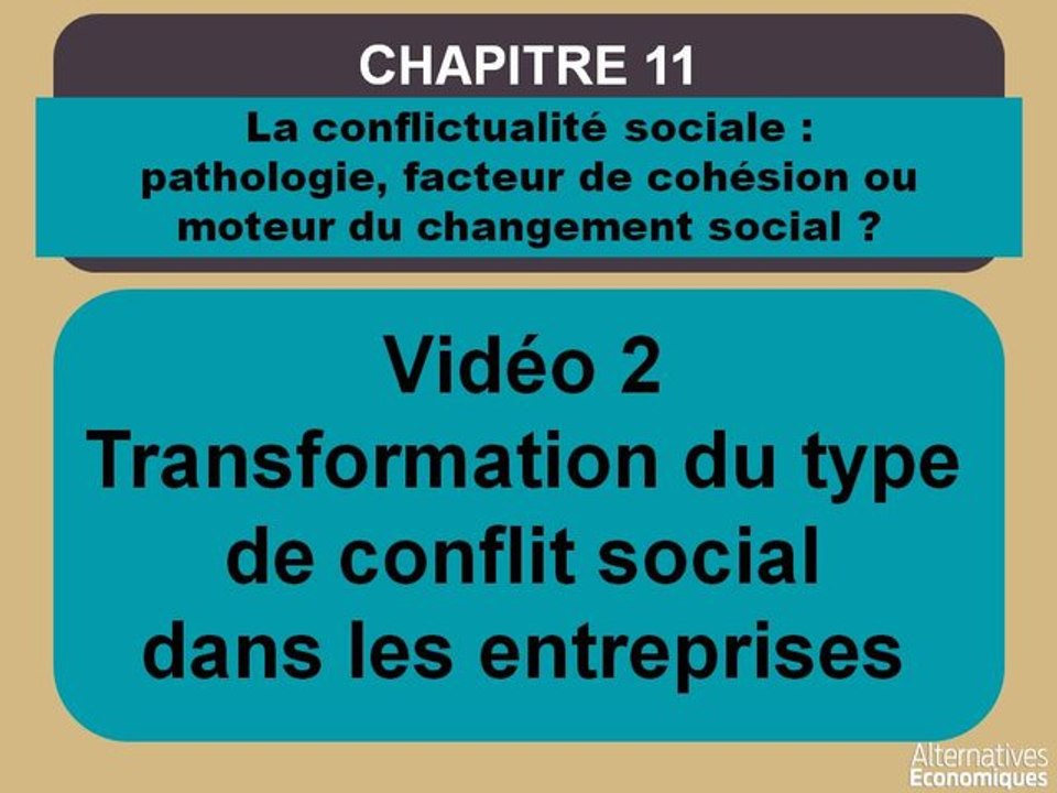 Term chap 9 Transformation du type de conflit s...