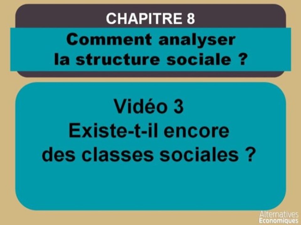 Term chap 6 Existe-t-il encore des classes sociales ? (3)