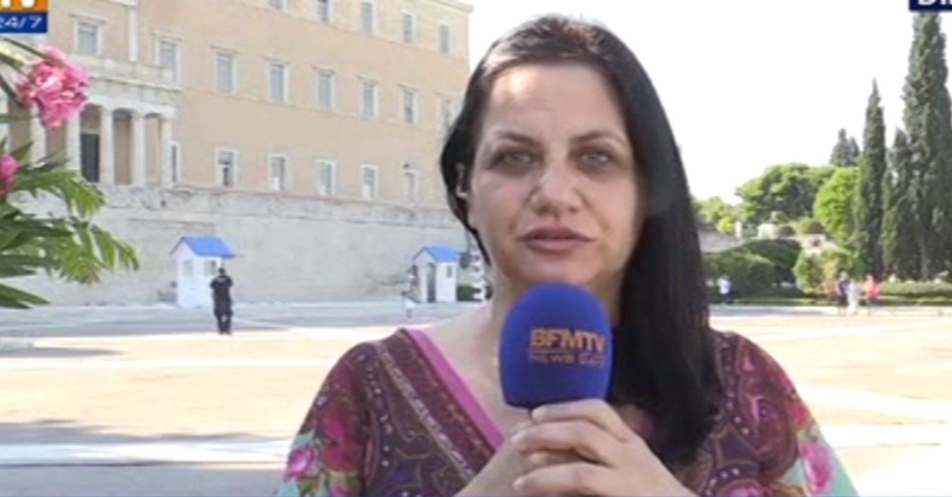 Grèce : quand une militante Syriza dénonce le traitement médiatique de BFM TV