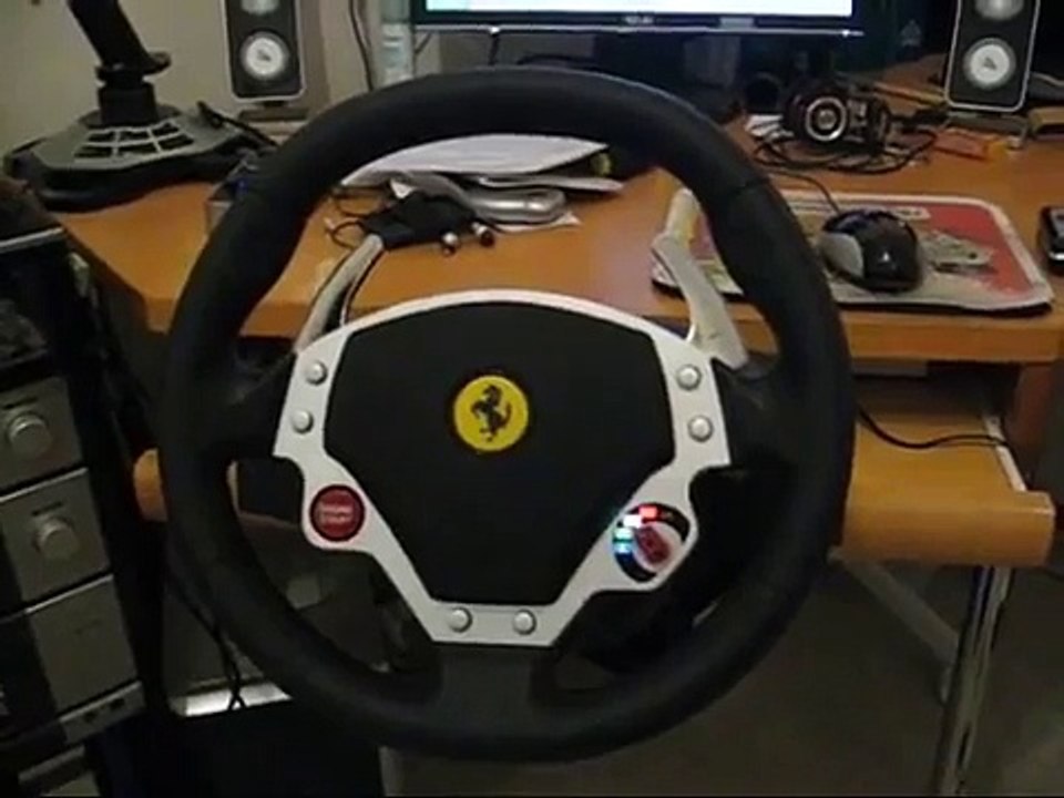 Thrustmaster Ferrari F430 Force Feedback Racing Wheel - video Dailymotion