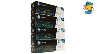 HP 304A (CF340A) Cyan/Magenta/Yellow Original LaserJet Toner Cartridges 3 pack