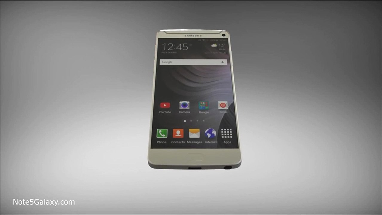 Samsung Galaxy note 5 presentation