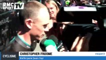 Froome refuse le maillot jaune