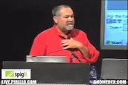 Former CIA  Agent Robert Steele - stresses the importance of Blogging. spread, share, discuss.mp4