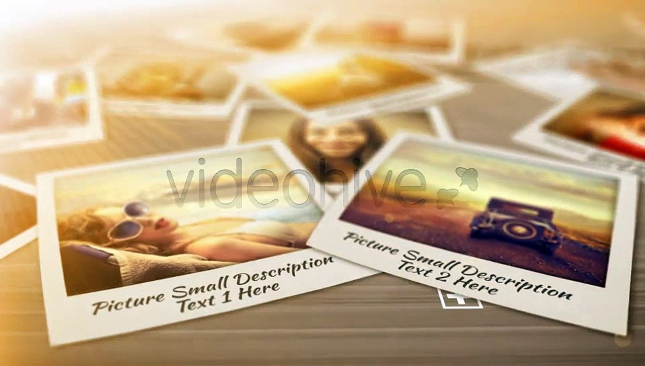 Falling Retro Pictures Ae Template