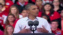 President Obama blasts GOP in Speech to Youth at University of Wisconsin