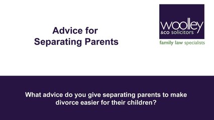 Parents divorce advice
