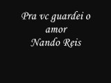 Nando Reis Pra você guardei o amor