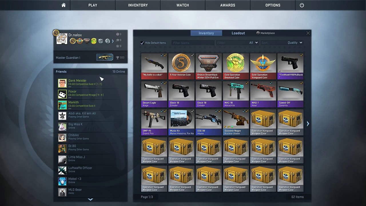 CS:GO Huntsman Knife Dick Pattern Rare