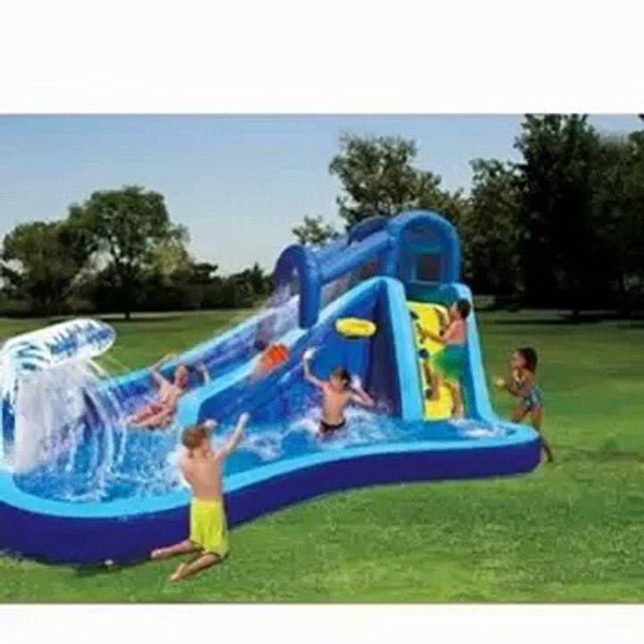Banzai Surf N' Splash Inflatable Water Park Review