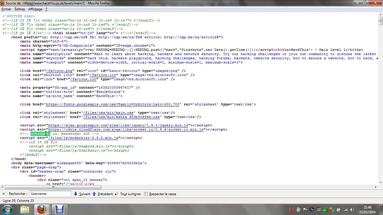 apprendre à hacker #1