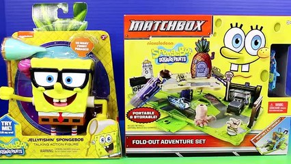 Spongebob Squarepants Jellyfishin' Spongebob & Matchbox fold out adventure playset