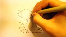 How To Draw Cartoon Animals Step By Step Raccoon-Easy And For for Beginners (Cute)