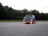 1983 Chevy Sport Van Burnout