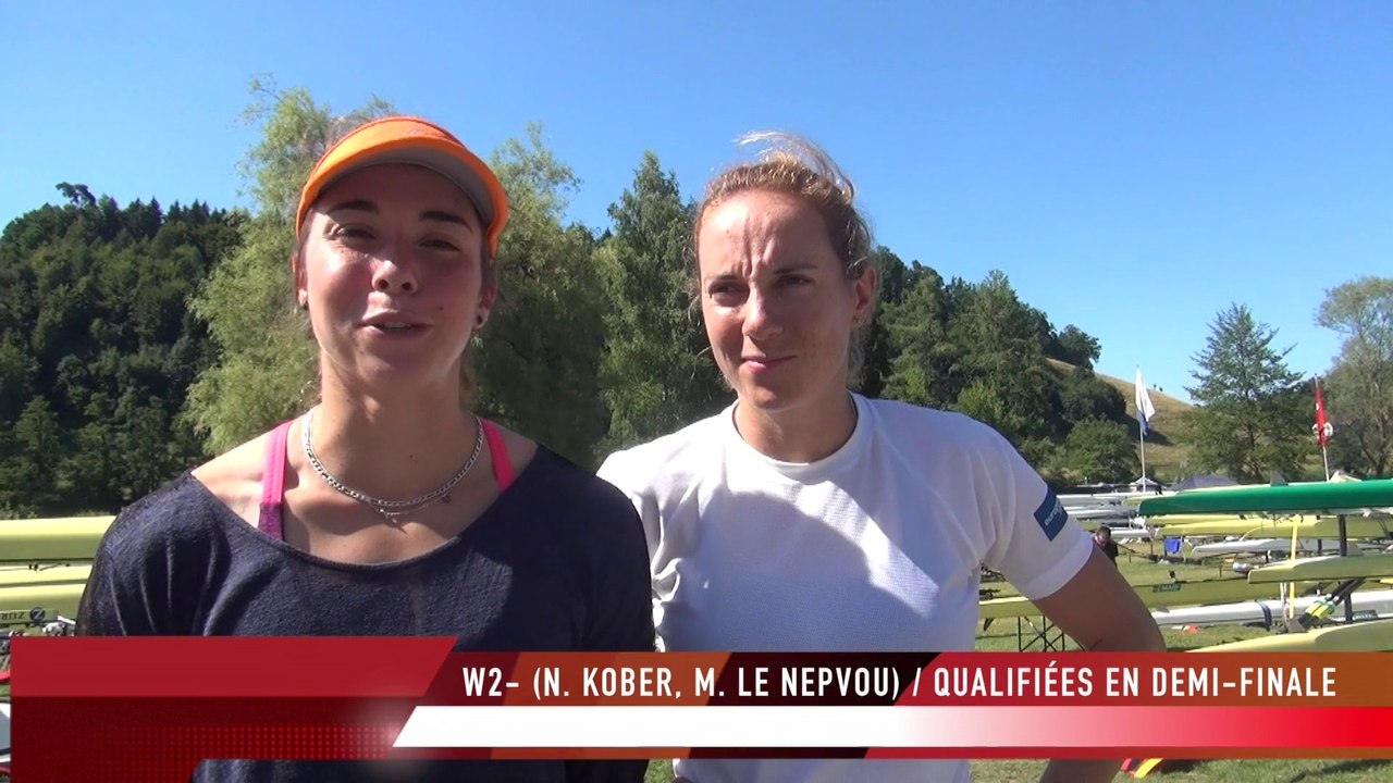 Coupe du monde III Lucerne - Interview W2- (N. Kober, M. Le Nepvou)