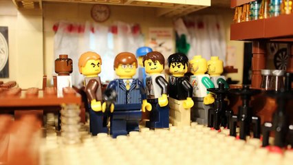 Kingsman: The Secret Service | "Bar Fight" Scene IN LEGO