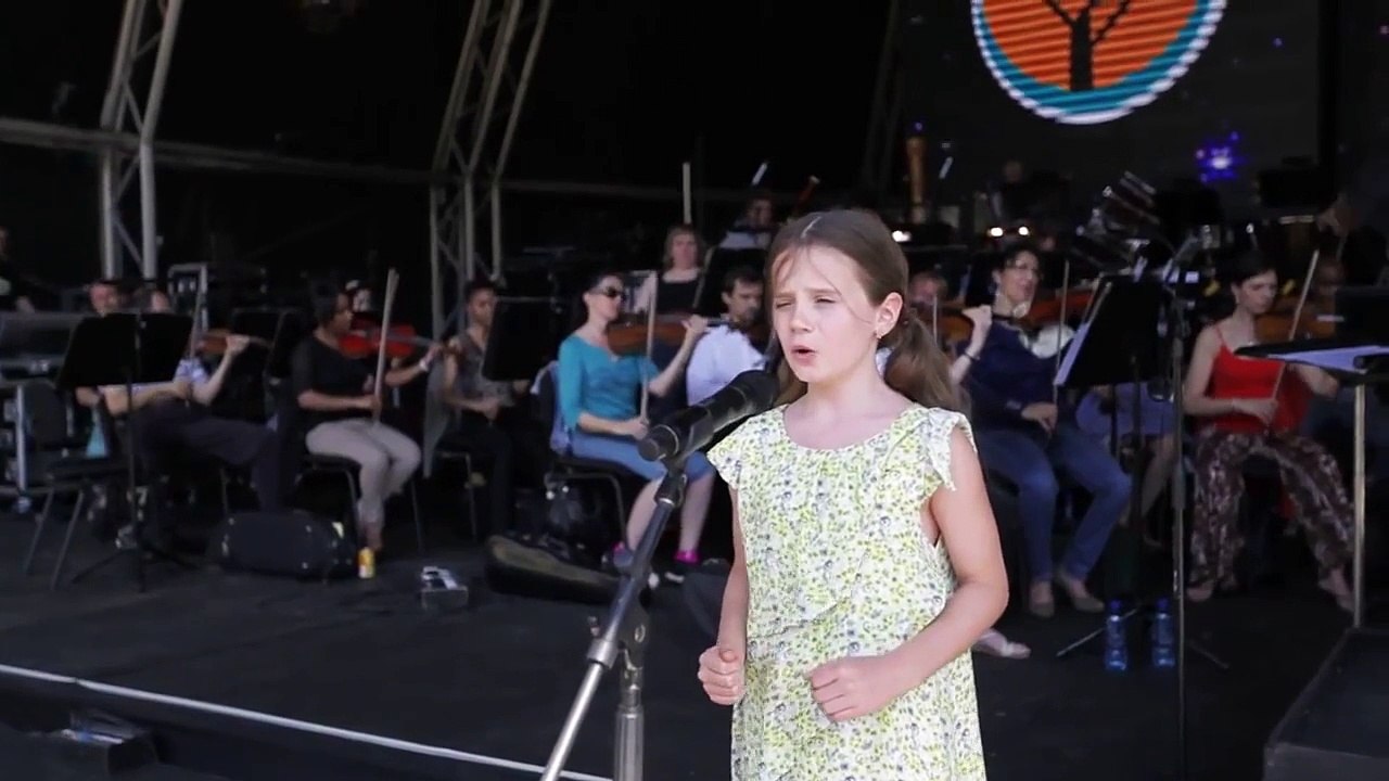 Amira Willighagen - "O Mio Babbino Caro" Rehearsal - Concert Durban, South Africa - 9 August 2014