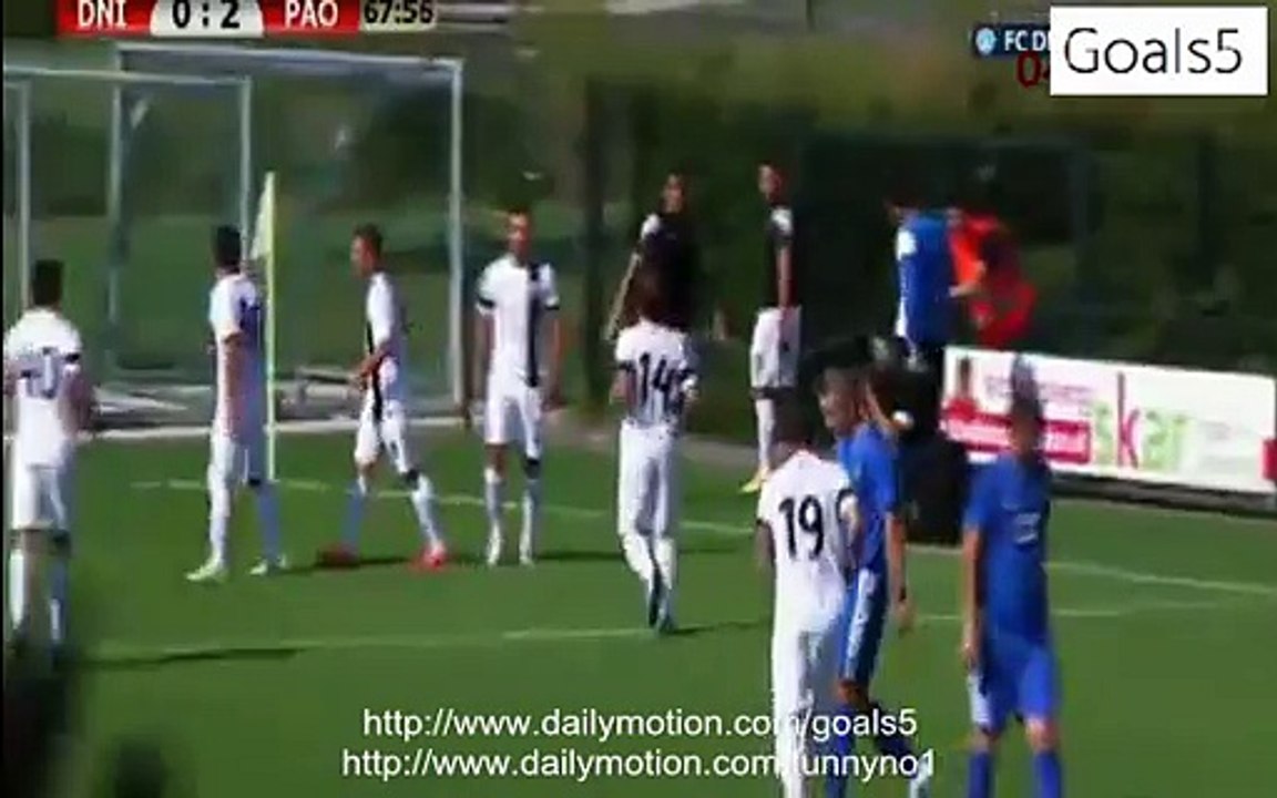 Mistakidis G Goal Dnipro 0 - 3 PAOK Friendly Match 10-7-2015