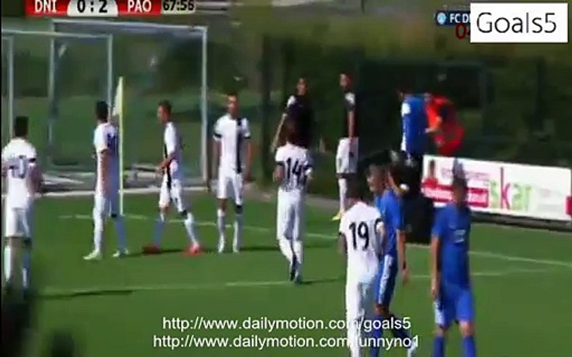 Mistakidis G Goal Dnipro 0 - 3 PAOK Friendly Match 10-7-2015