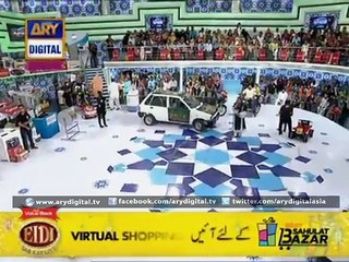 A woman won 100 Sq. yards plot! Jeeto Pakistan - 10th July 2015