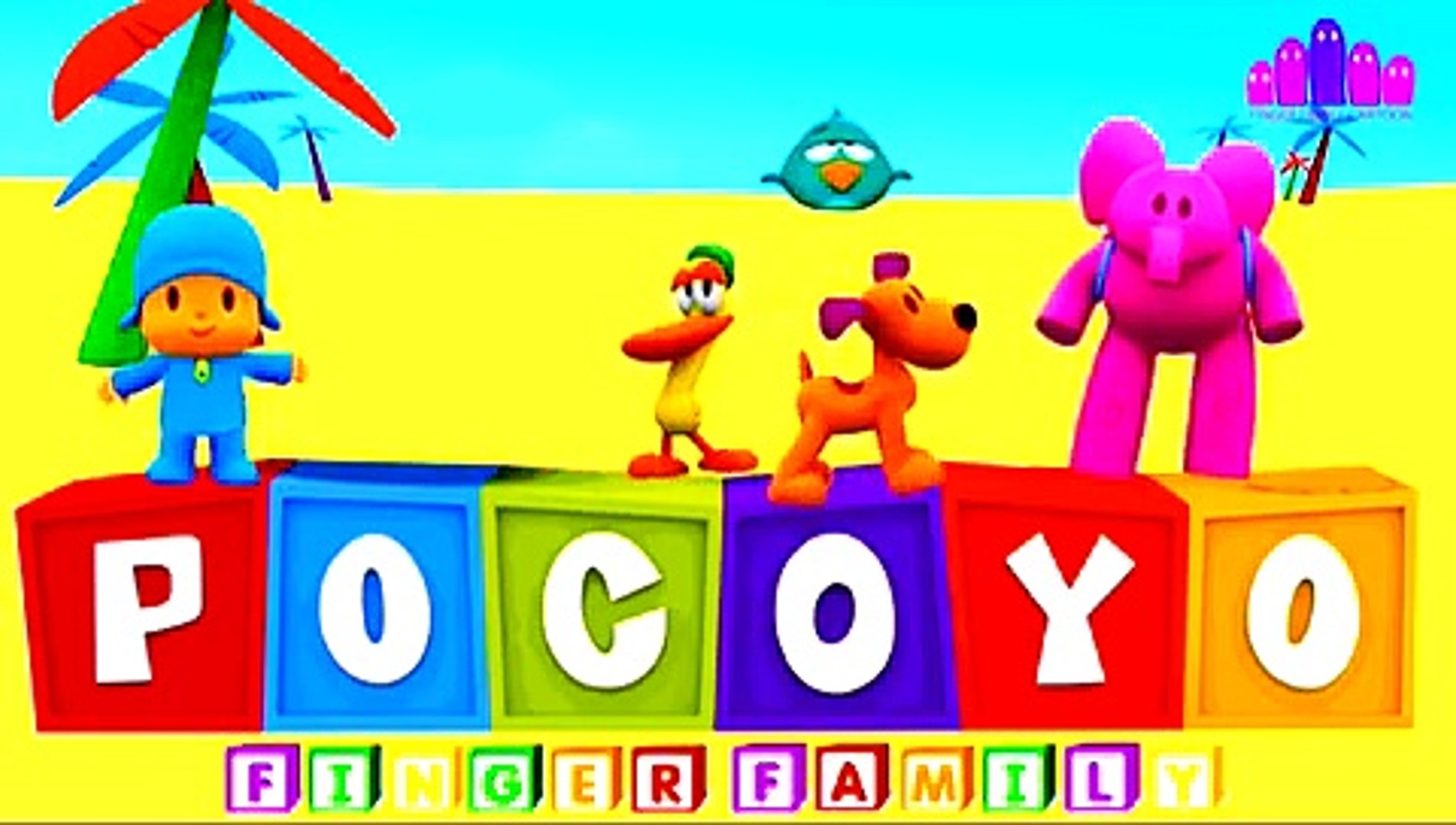 Finger Family Rhymes Pocoyo Dancing English Nursery Rhymes for Children  Finger Family Cartoon - video Dailymotion