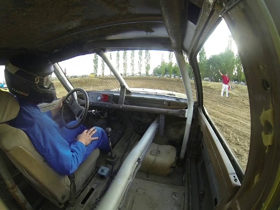 RENAULT 20     - STOCK-CAR -    ( 39 ) Bletterans   - vidéo  lulu du jura