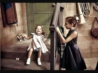 Young Lorna Luft, interrupts her mother Judy Garland while she was recording,1957