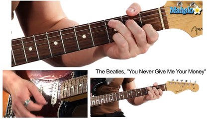 How to Play "You Never Give Me Your Money" by The Beatles on Guitar