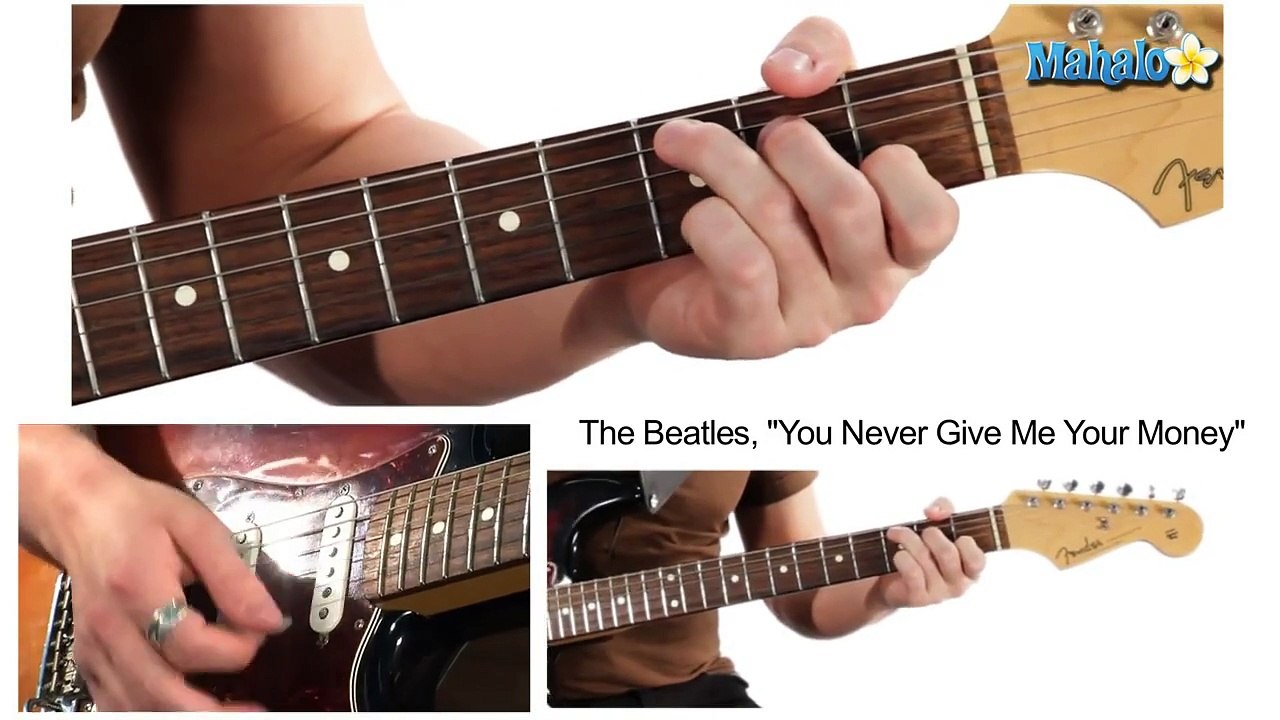 How to Play "You Never Give Me Your Money" by The Beatles on Guitar