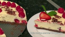 No-Bake White Chocolate and Raspberry Cheesecake - Малиновый чизкейк с белым шоколадом, Рецепт