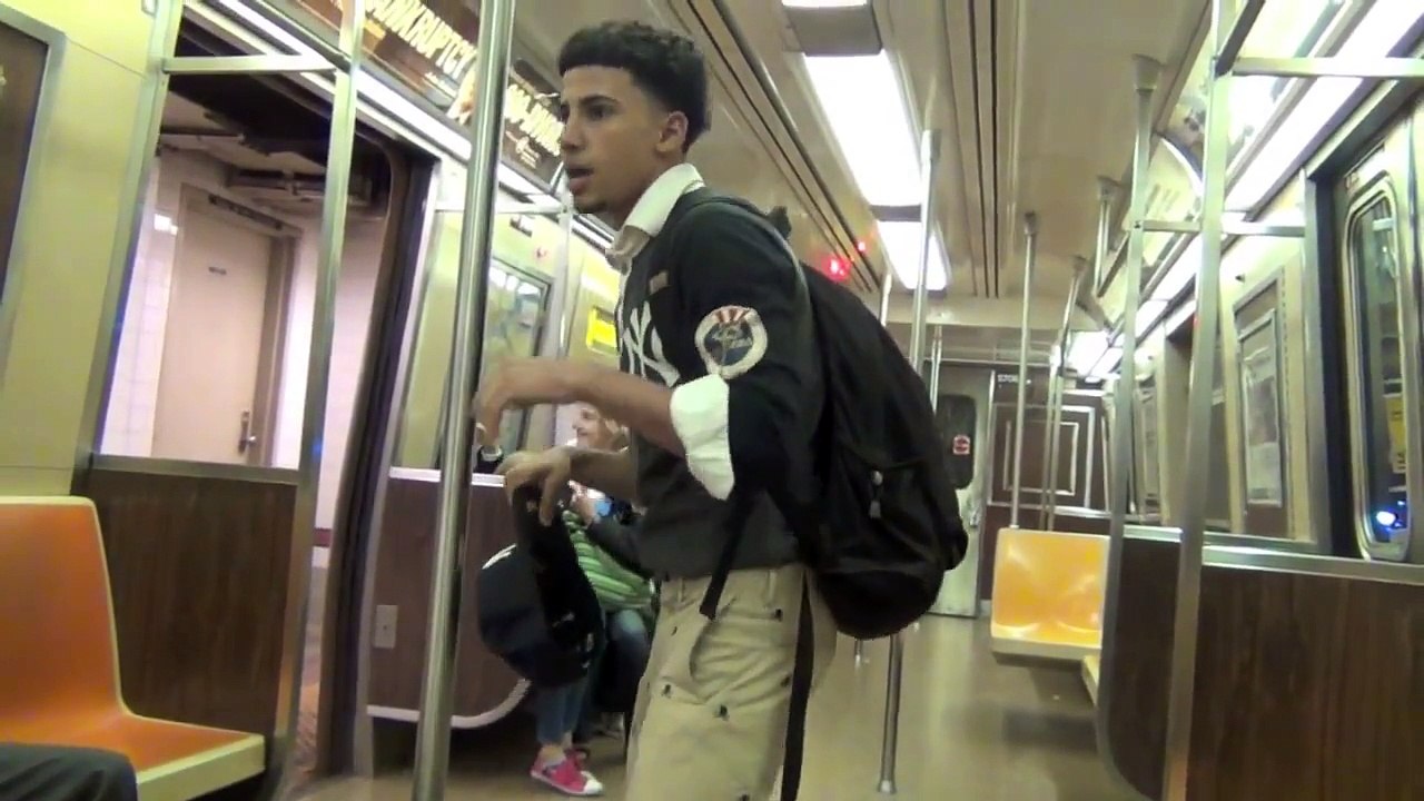 FIGHTING ON THE TRAIN PRANK!